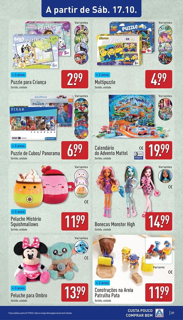 Antevisão Folheto ALDI Promoções de 12 a 18 outubro