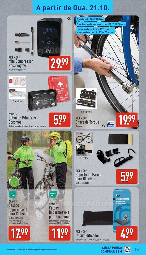 Antevisão Folheto ALDI Promoções de 19 a 25 outubro