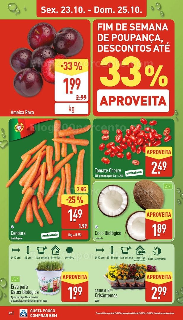 Antevisão Folheto ALDI Promoções de 19 a 25 outubro