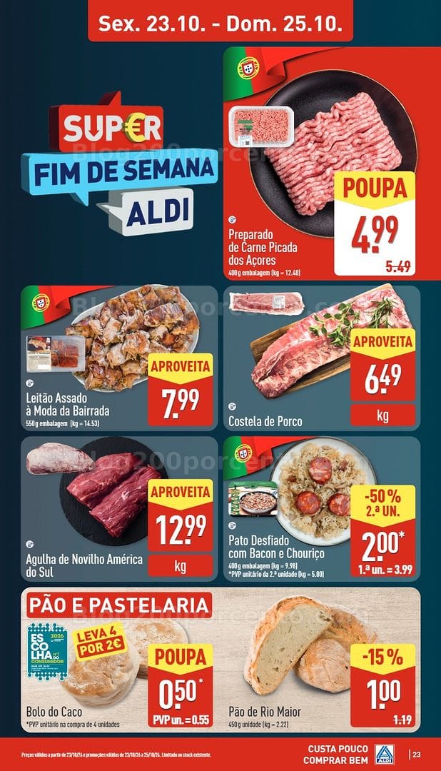 Antevisão Folheto ALDI Promoções de 19 a 25 outubro