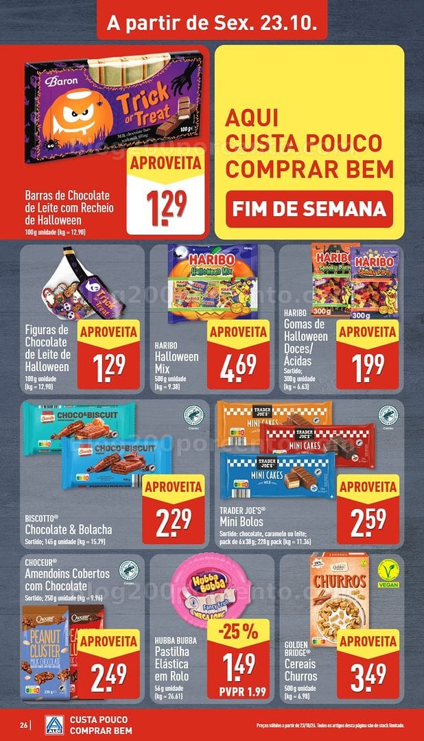 Antevisão Folheto ALDI Promoções de 19 a 25 outubro