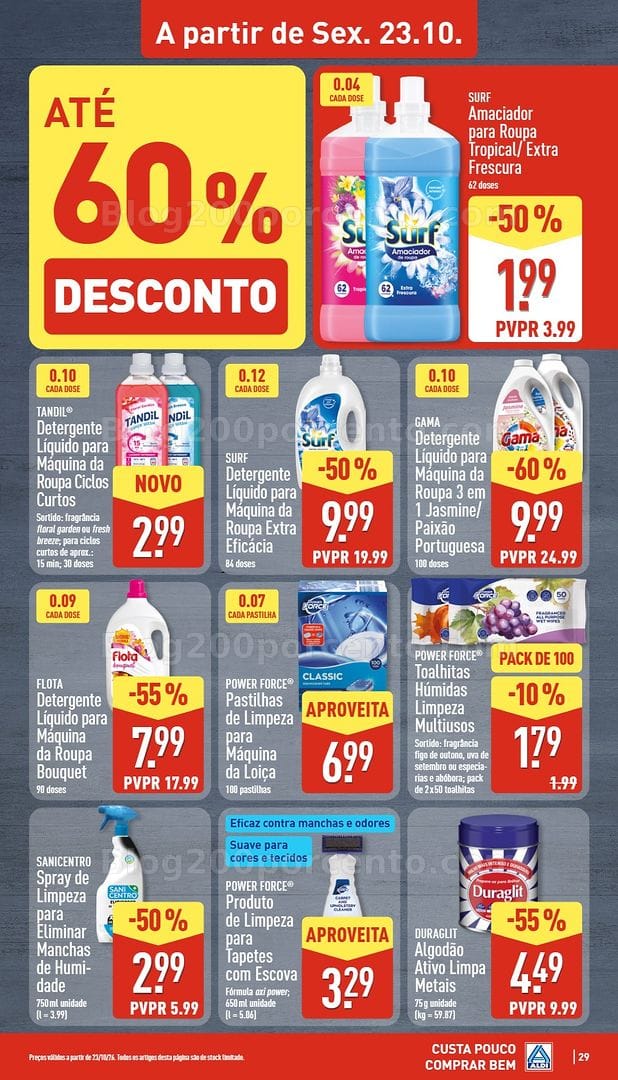 Antevisão Folheto ALDI Promoções de 19 a 25 outubro