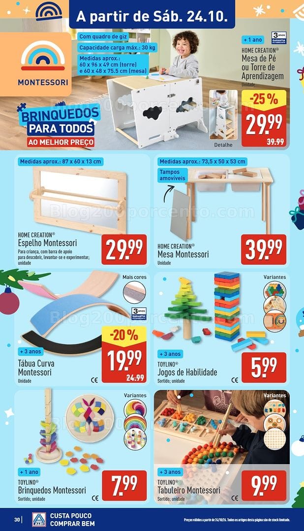 Antevisão Folheto ALDI Promoções de 19 a 25 outubro