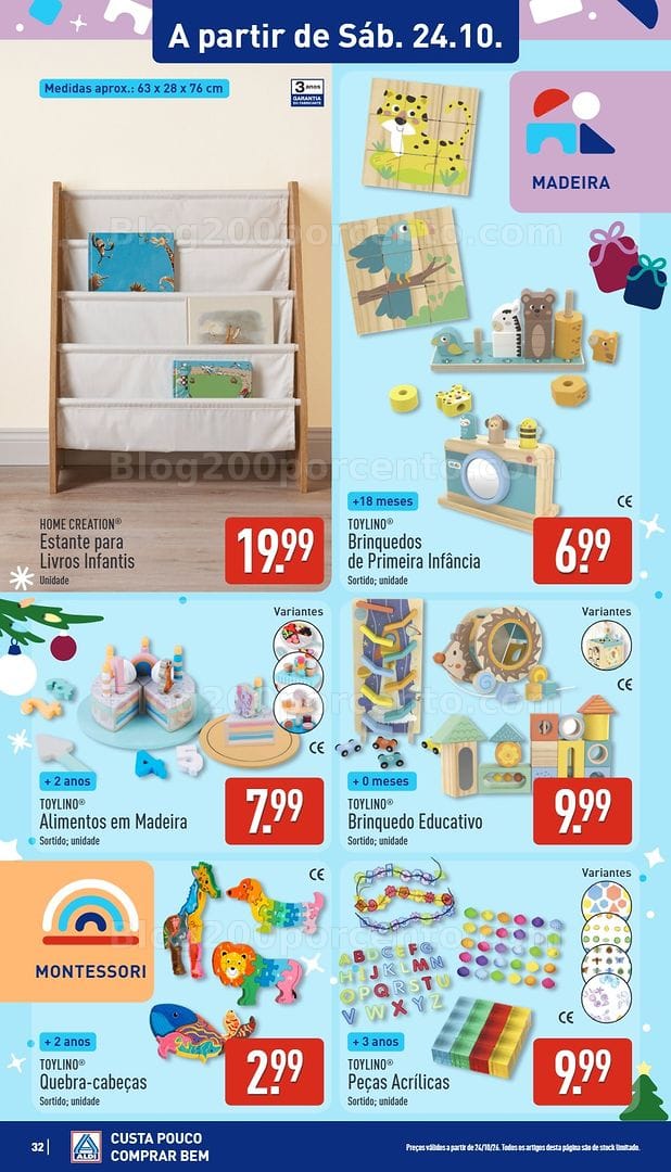 Antevisão Folheto ALDI Promoções de 19 a 25 outubro