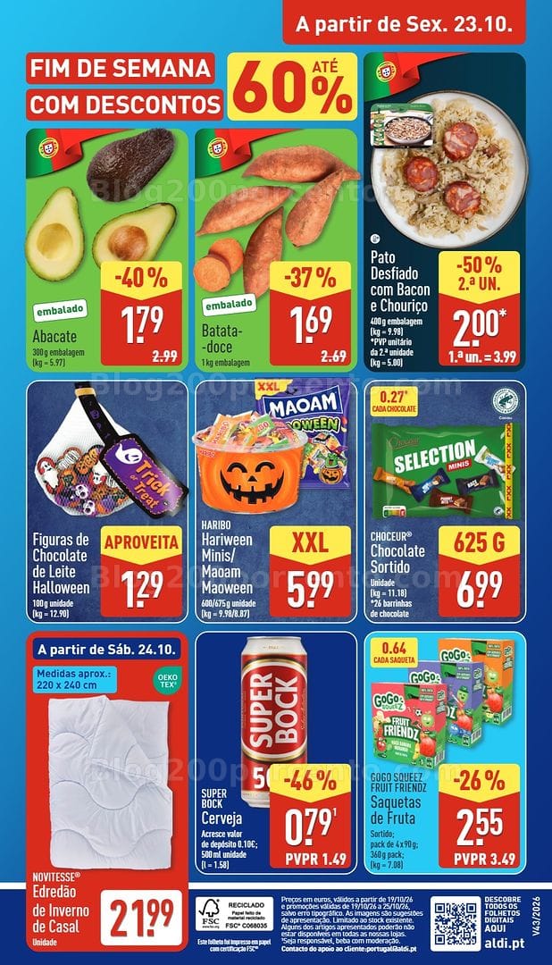 Antevisão Folheto ALDI Promoções de 19 a 25 outubro
