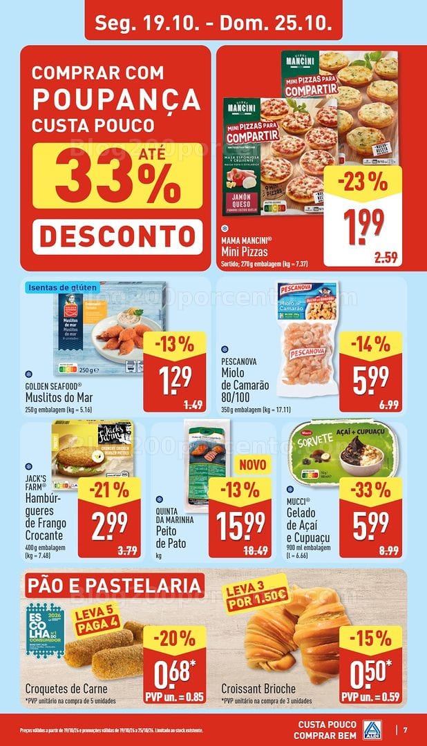 Antevisão Folheto ALDI Promoções de 19 a 25 outubro