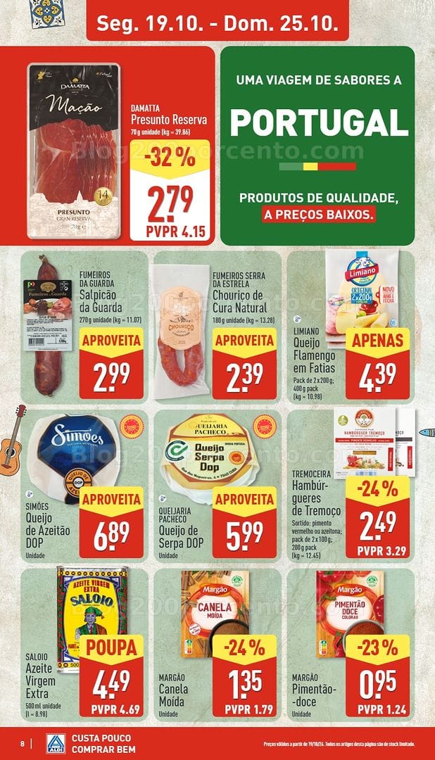 Antevisão Folheto ALDI Promoções de 19 a 25 outubro