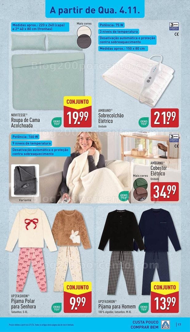 Antevisão Folheto ALDI Promoções de 2 a 8 novembro