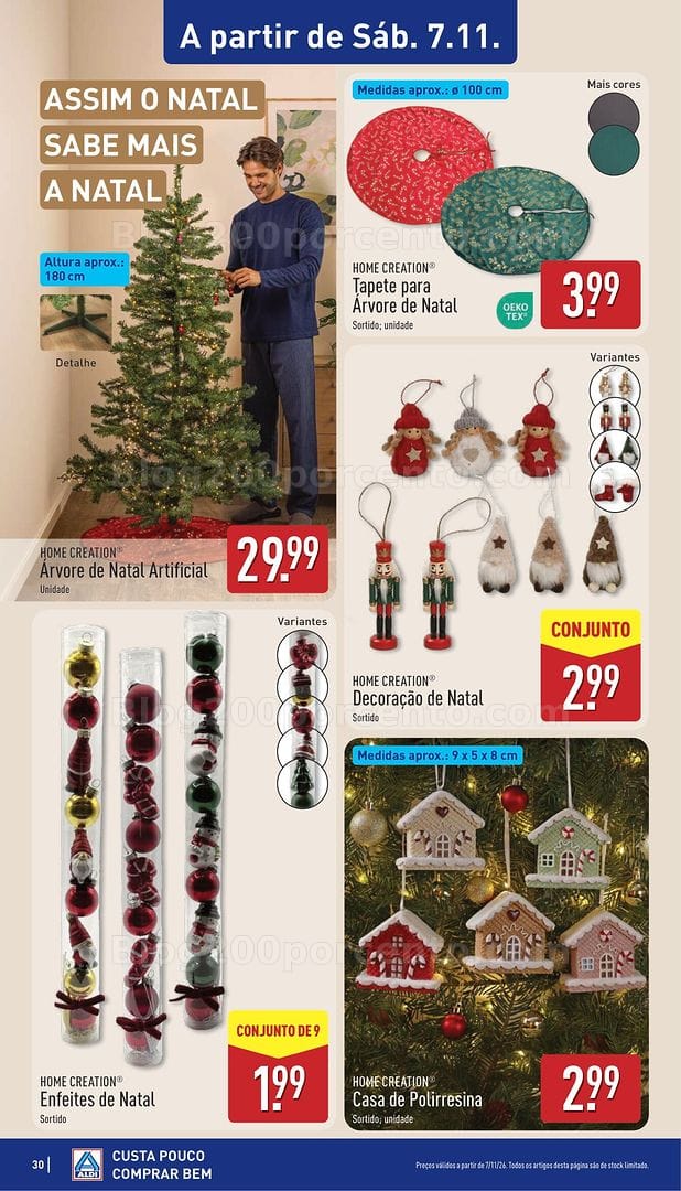 Antevisão Folheto ALDI Promoções de 2 a 8 novembro