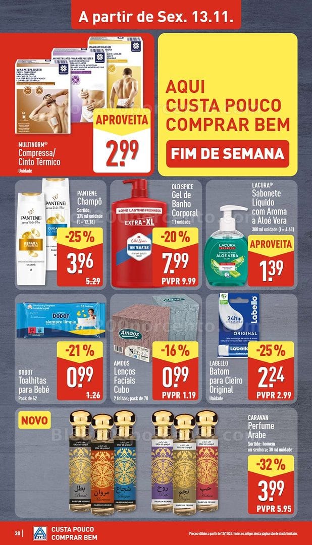 Antevisão Folheto ALDI Promoções de 9 a 15 novembro