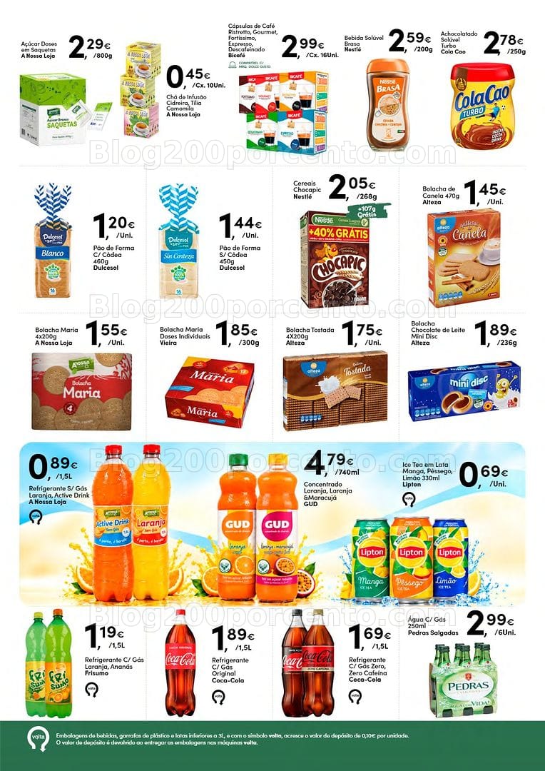 Antevisão Folheto A NOSSA LOJA Promoções de 16 a 29 outubro