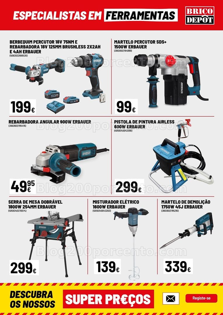 Antevisão Folheto BRICO DEPÔT Promoções de 2 outubro a 5 novembro