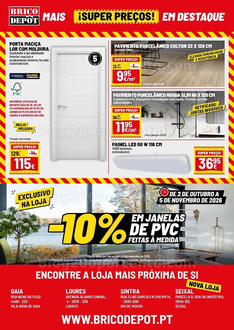 Antevisão Folheto BRICO DEPÔT Promoções de 2 outubro a 5 novembro