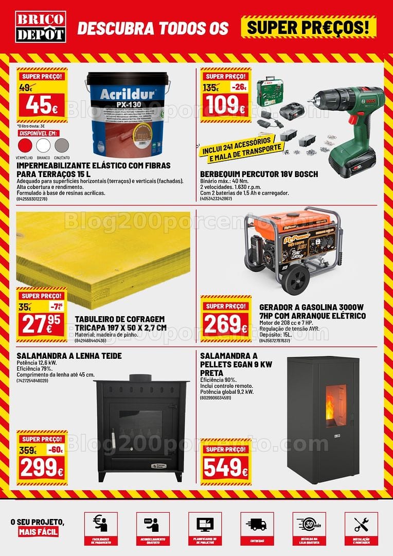 Antevisão Folheto BRICO DEPÔT Promoções de 2 outubro a 5 novembro