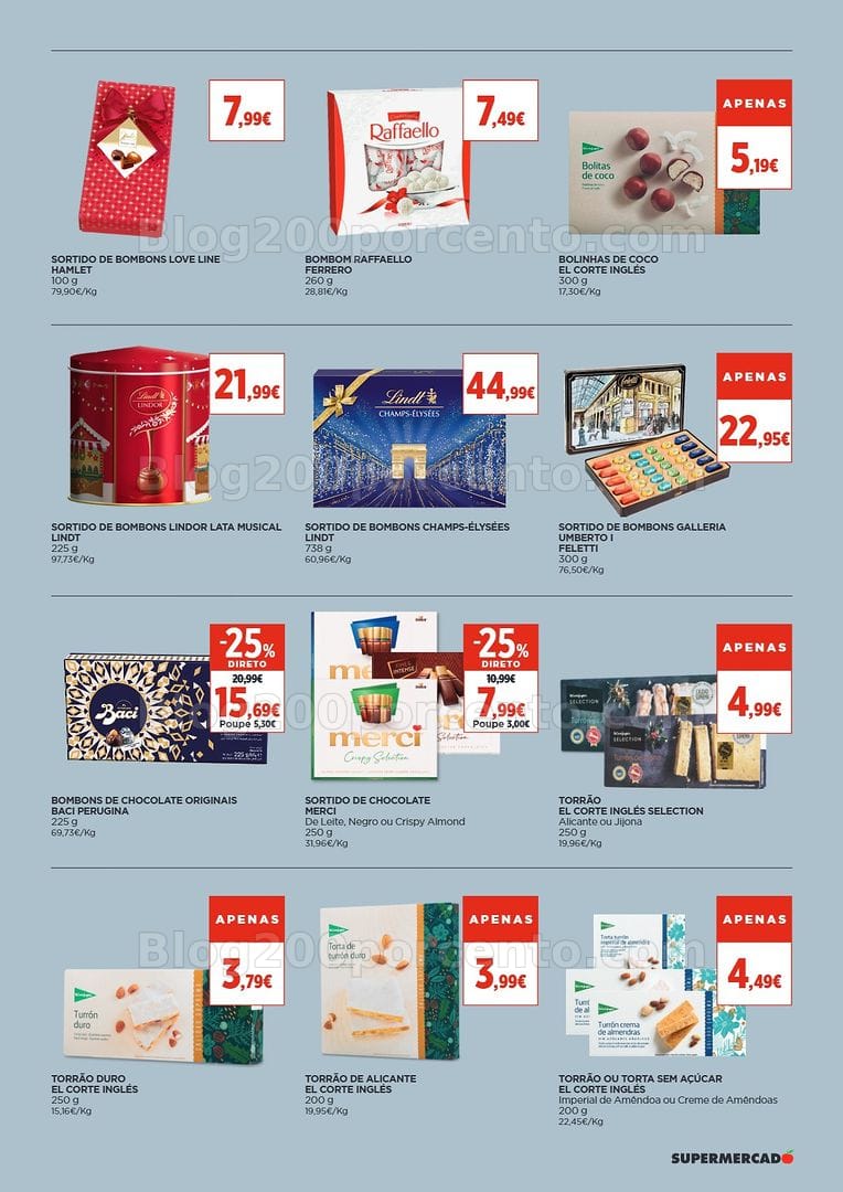 Antevisão Folheto EL CORTE INGLÉS Promoções de 30 outubro a 12 novembro