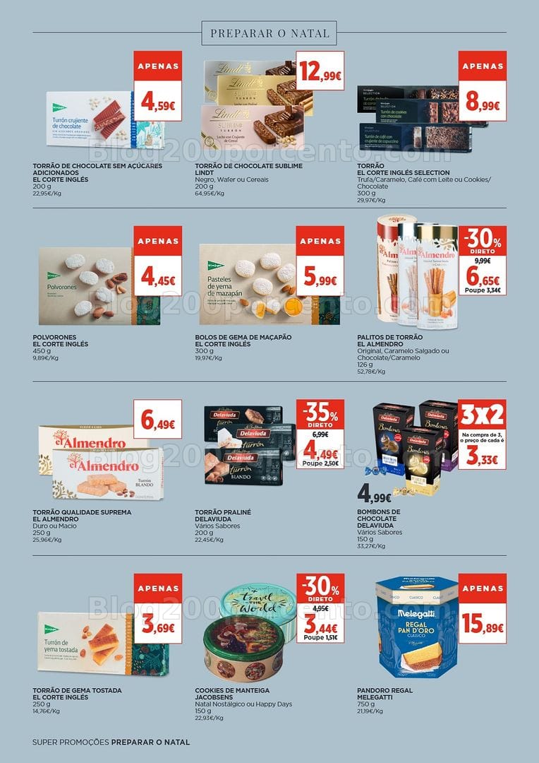 Antevisão Folheto EL CORTE INGLÉS Promoções de 30 outubro a 12 novembro