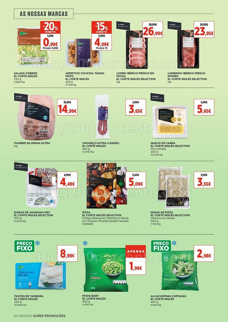 Antevisão Folheto EL CORTE INGLÉS Promoções de 30 outubro a 12 novembro