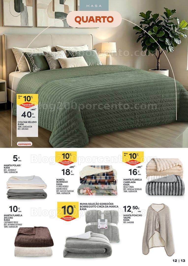 Antevisão Folheto CONTINENTE Açores Casa Outono Promoções de 13 outubro a 2 novembro