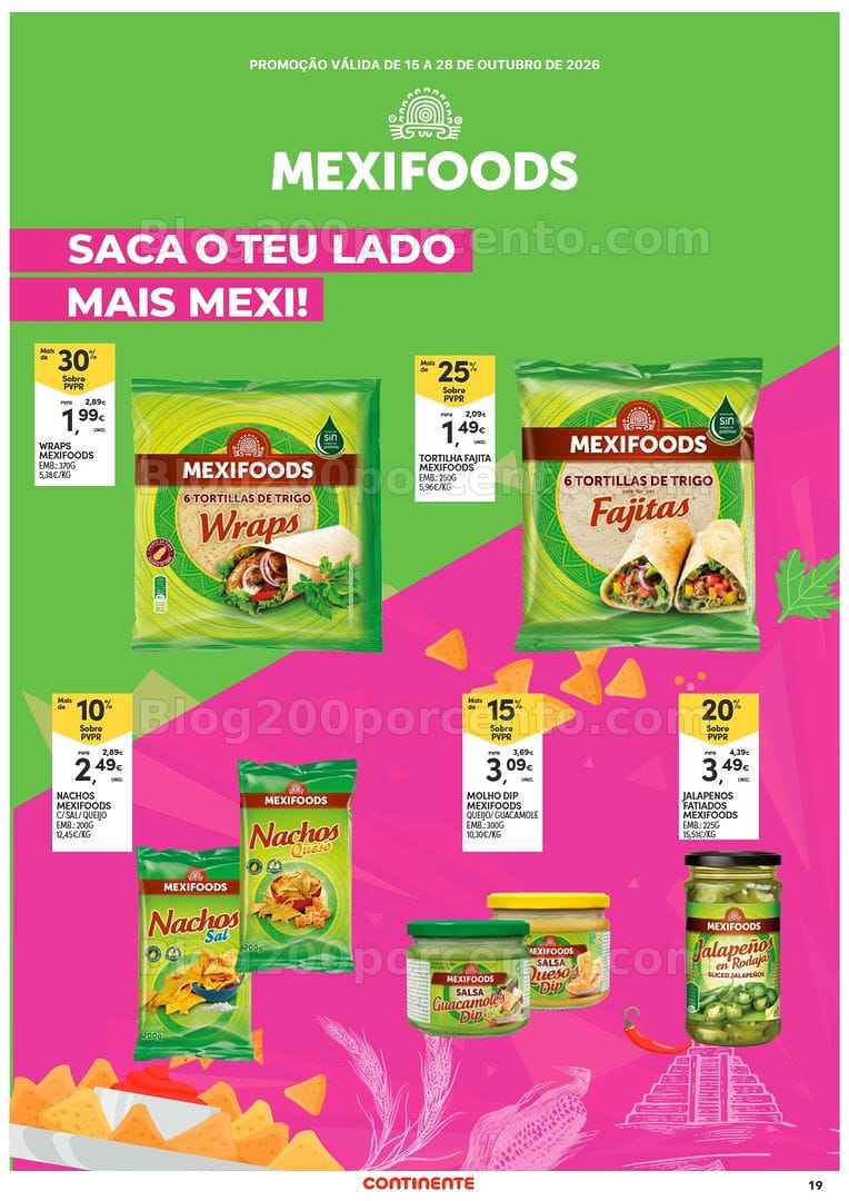 Antevisão Folheto CONTINENTE Açores Promoções de 15 a 28 outubro