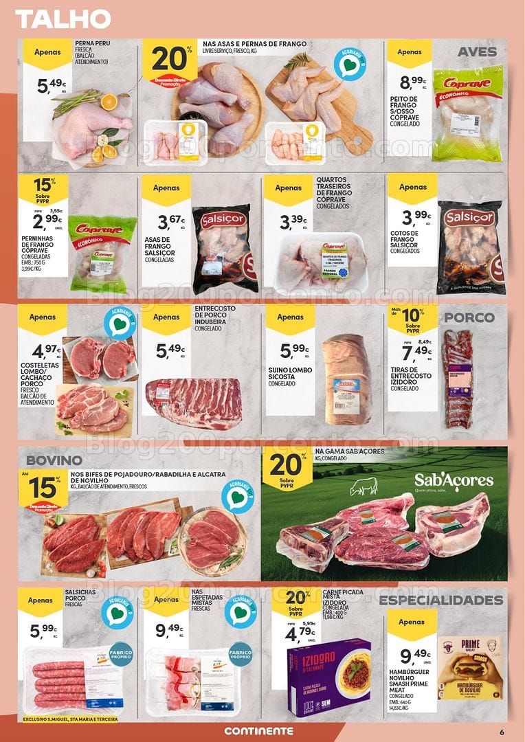 Antevisão Folheto CONTINENTE Açores Promoções de 15 a 28 outubro