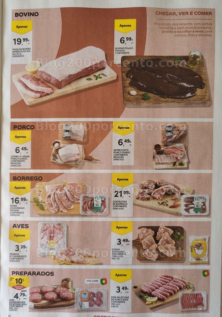 Antevisão Folheto CONTINENTE Promoções de 13 a 19 outubro