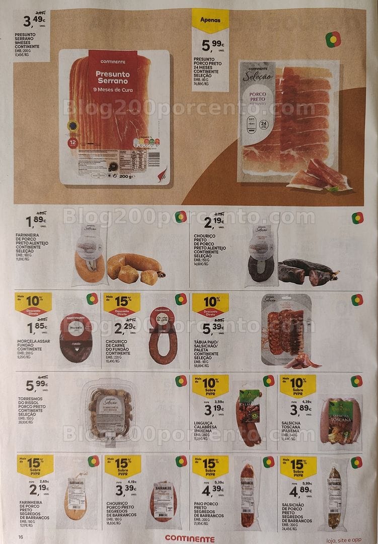 Antevisão Folheto CONTINENTE Promoções de 13 a 19 outubro