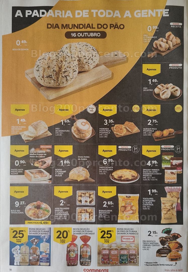 Antevisão Folheto CONTINENTE Promoções de 13 a 19 outubro