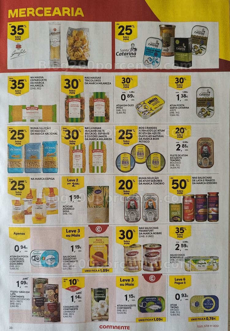 Antevisão Folheto CONTINENTE Promoções de 13 a 19 outubro