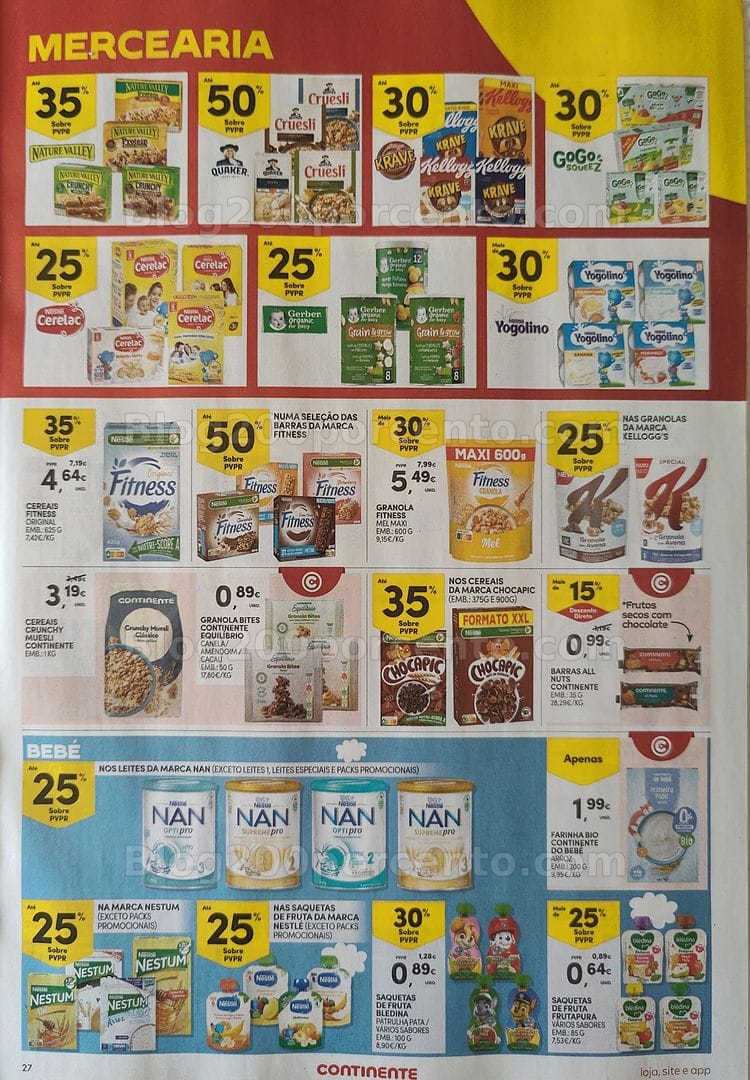 Antevisão Folheto CONTINENTE Promoções de 13 a 19 outubro
