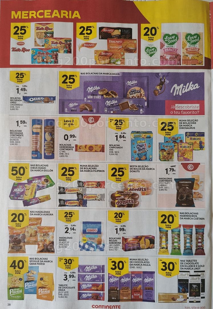 Antevisão Folheto CONTINENTE Promoções de 13 a 19 outubro