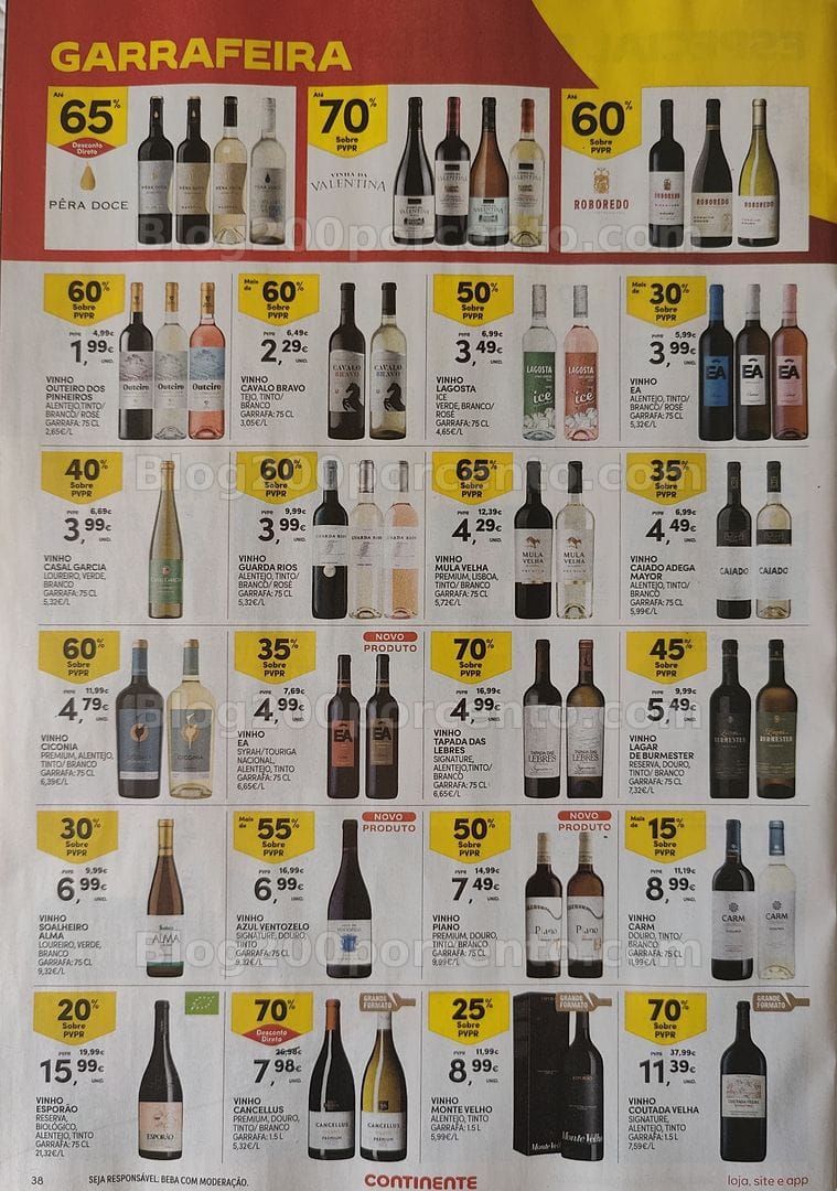 Antevisão Folheto CONTINENTE Promoções de 13 a 19 outubro