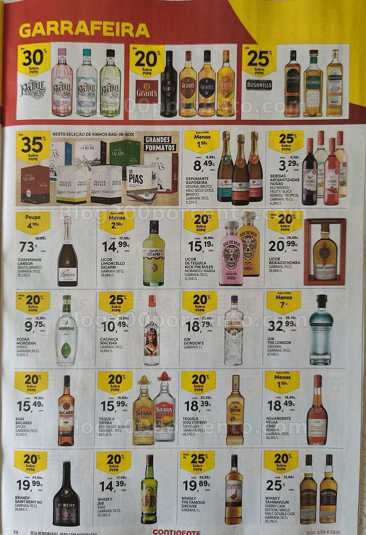 Antevisão Folheto CONTINENTE Promoções de 13 a 19 outubro