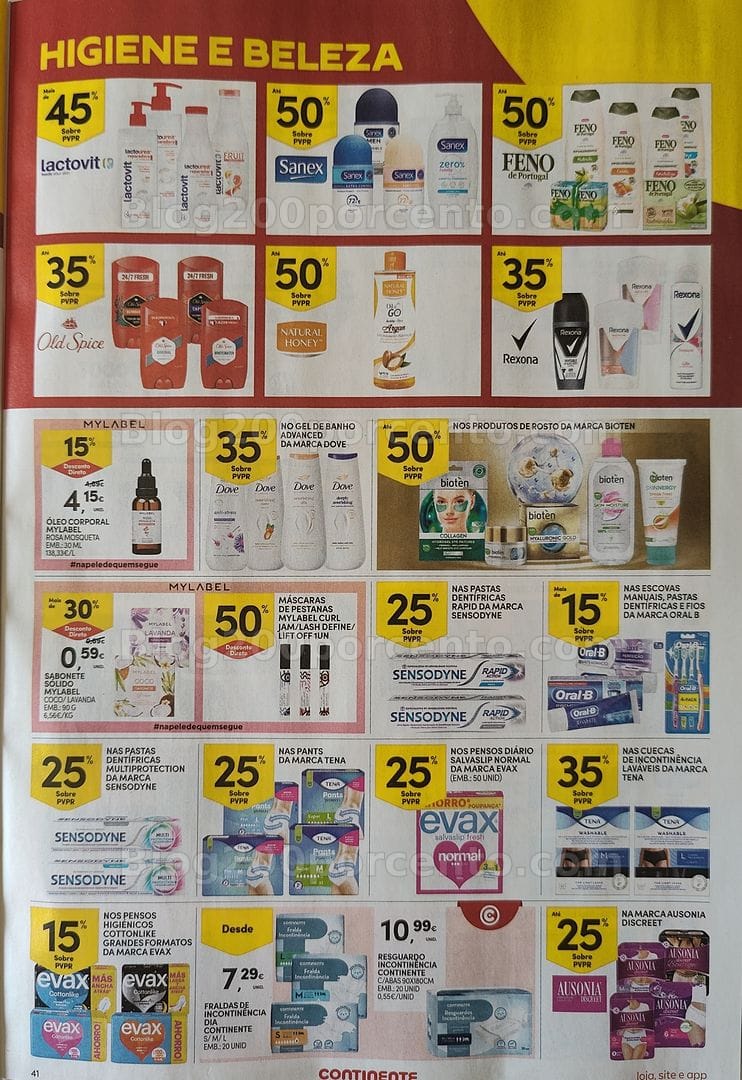 Antevisão Folheto CONTINENTE Promoções de 13 a 19 outubro