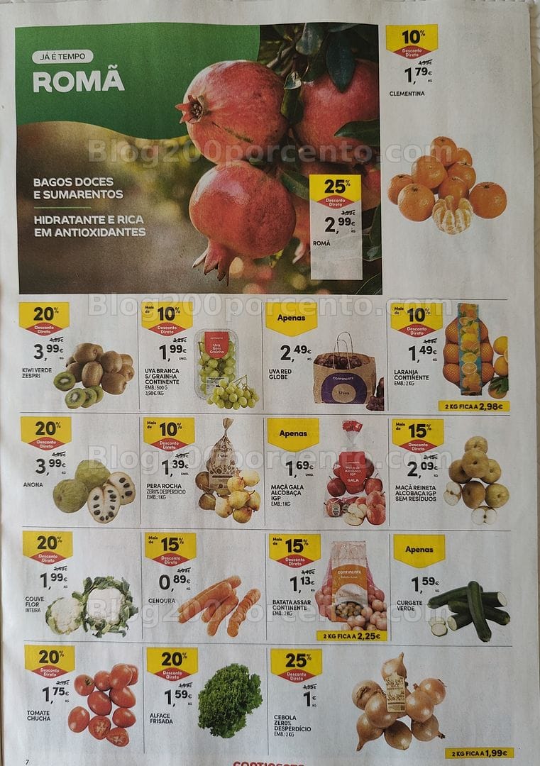 Antevisão Folheto CONTINENTE Promoções de 13 a 19 outubro
