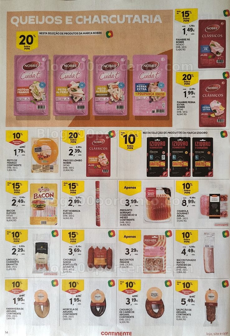 Antevisão Folheto CONTINENTE Promoções de 20 a 26 outubro