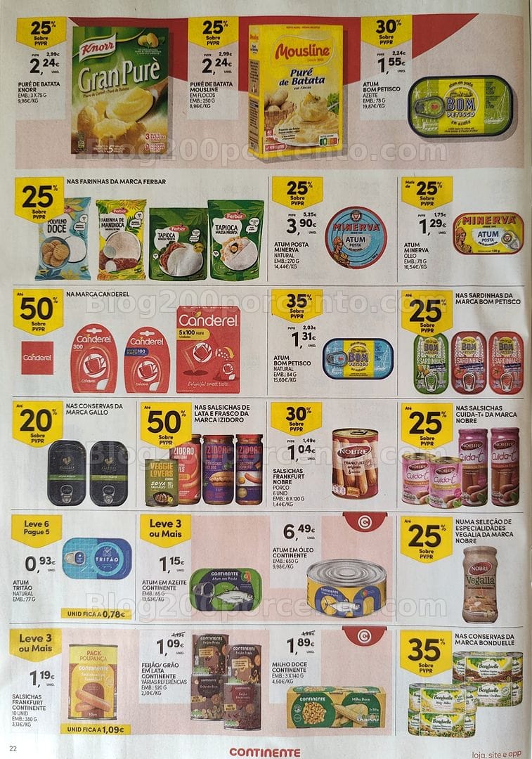 Antevisão Folheto CONTINENTE Promoções de 20 a 26 outubro
