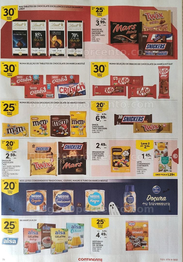 Antevisão Folheto CONTINENTE Promoções de 20 a 26 outubro