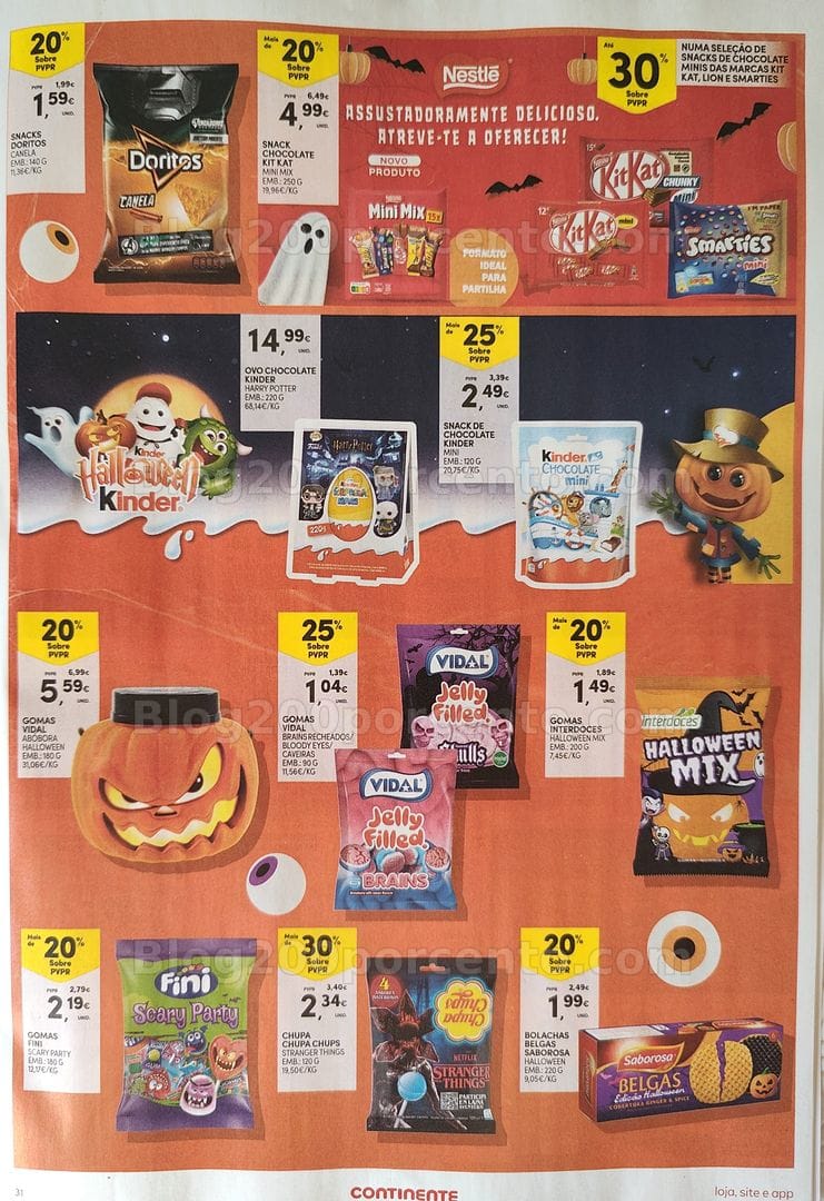 Antevisão Folheto CONTINENTE Promoções de 20 a 26 outubro