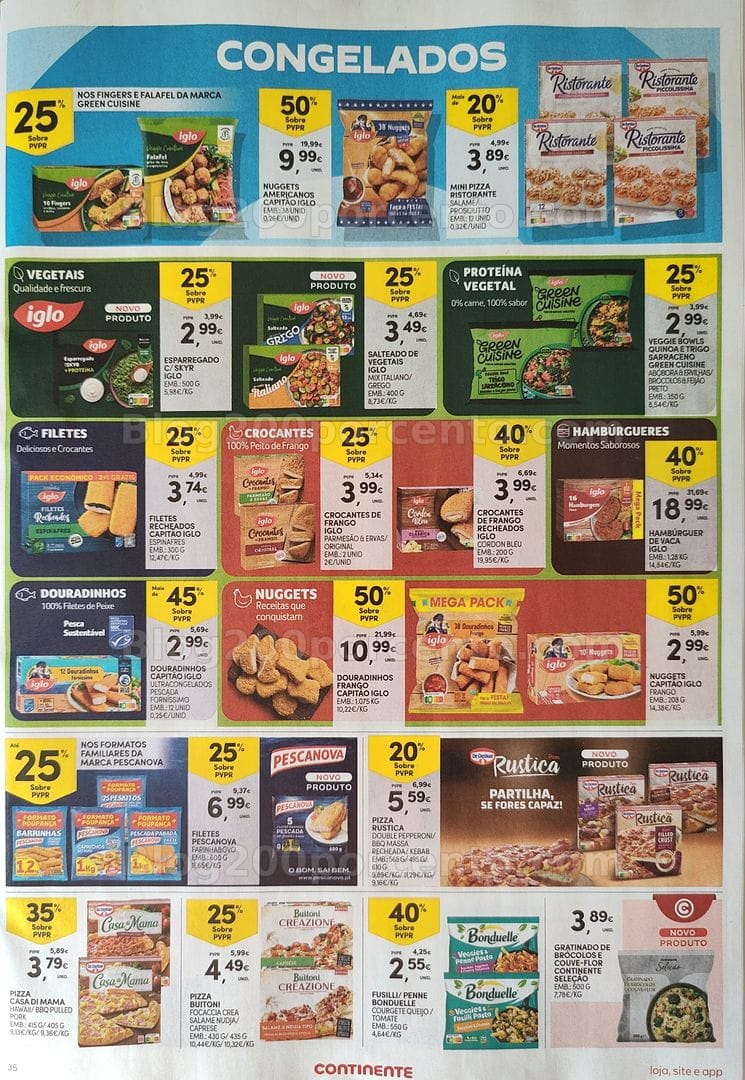 Antevisão Folheto CONTINENTE Promoções de 20 a 26 outubro