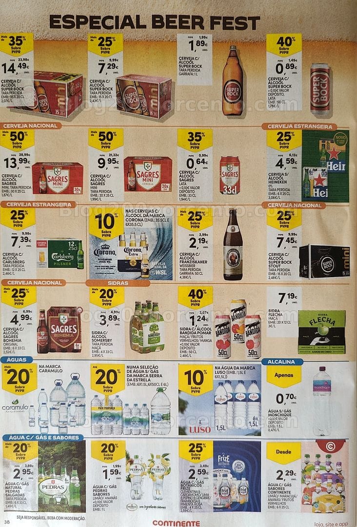 Antevisão Folheto CONTINENTE Promoções de 20 a 26 outubro