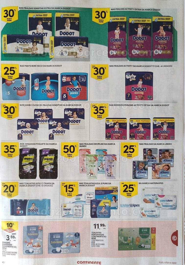 Antevisão Folheto CONTINENTE Promoções de 20 a 26 outubro