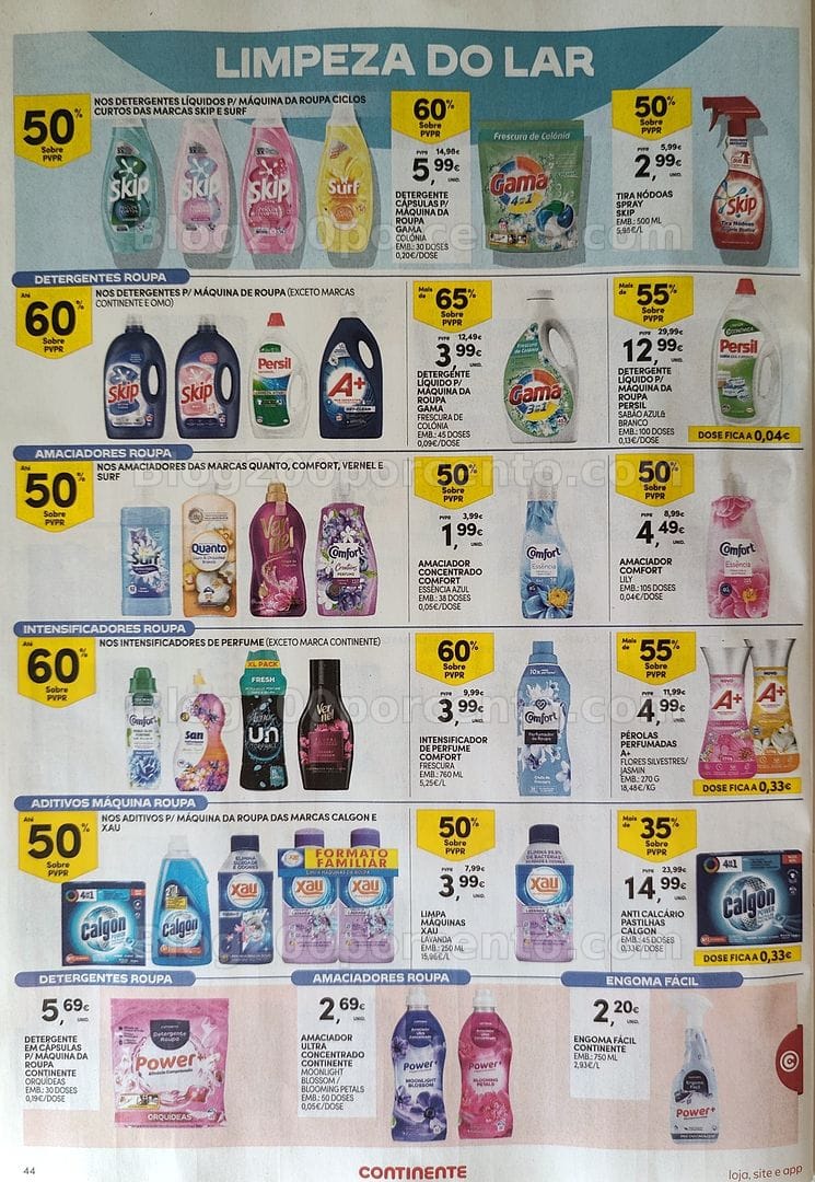 Antevisão Folheto CONTINENTE Promoções de 20 a 26 outubro
