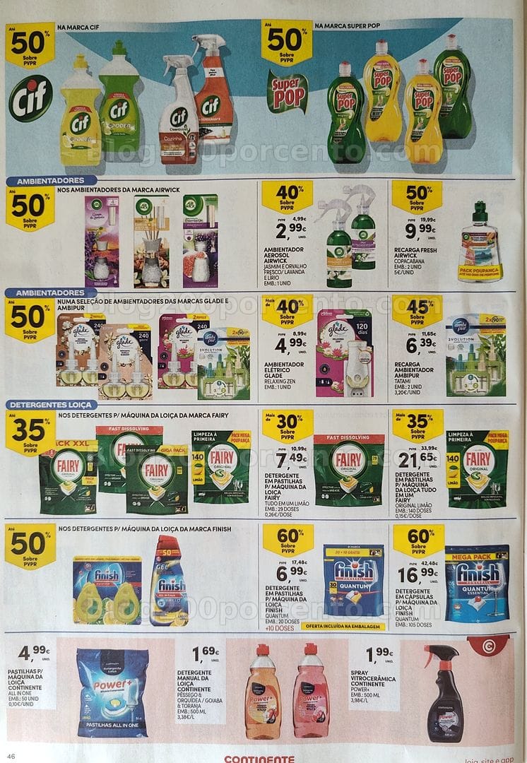 Antevisão Folheto CONTINENTE Promoções de 20 a 26 outubro