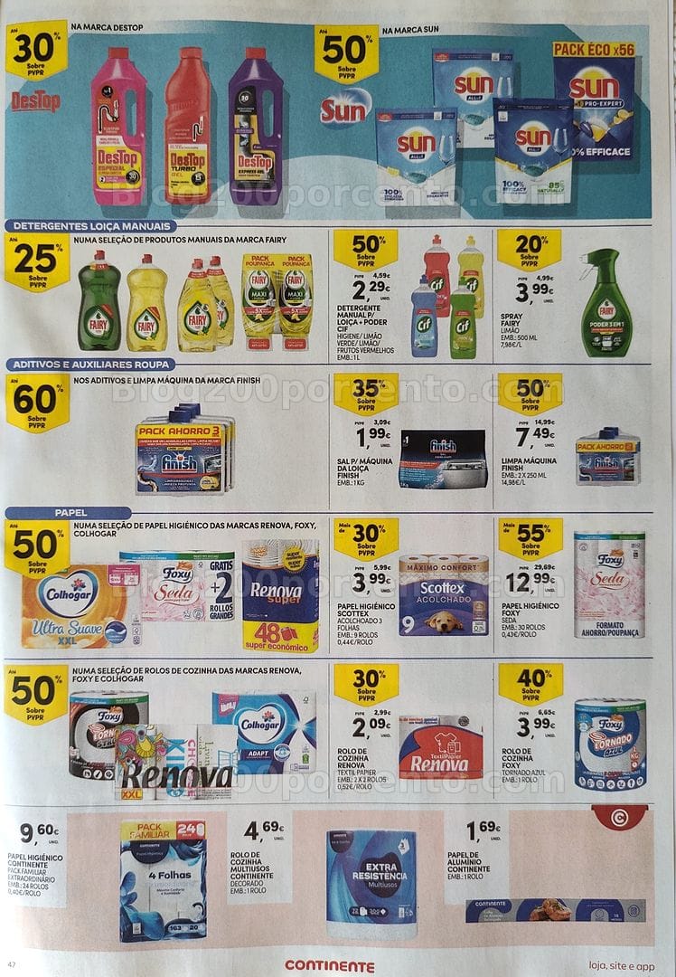 Antevisão Folheto CONTINENTE Promoções de 20 a 26 outubro