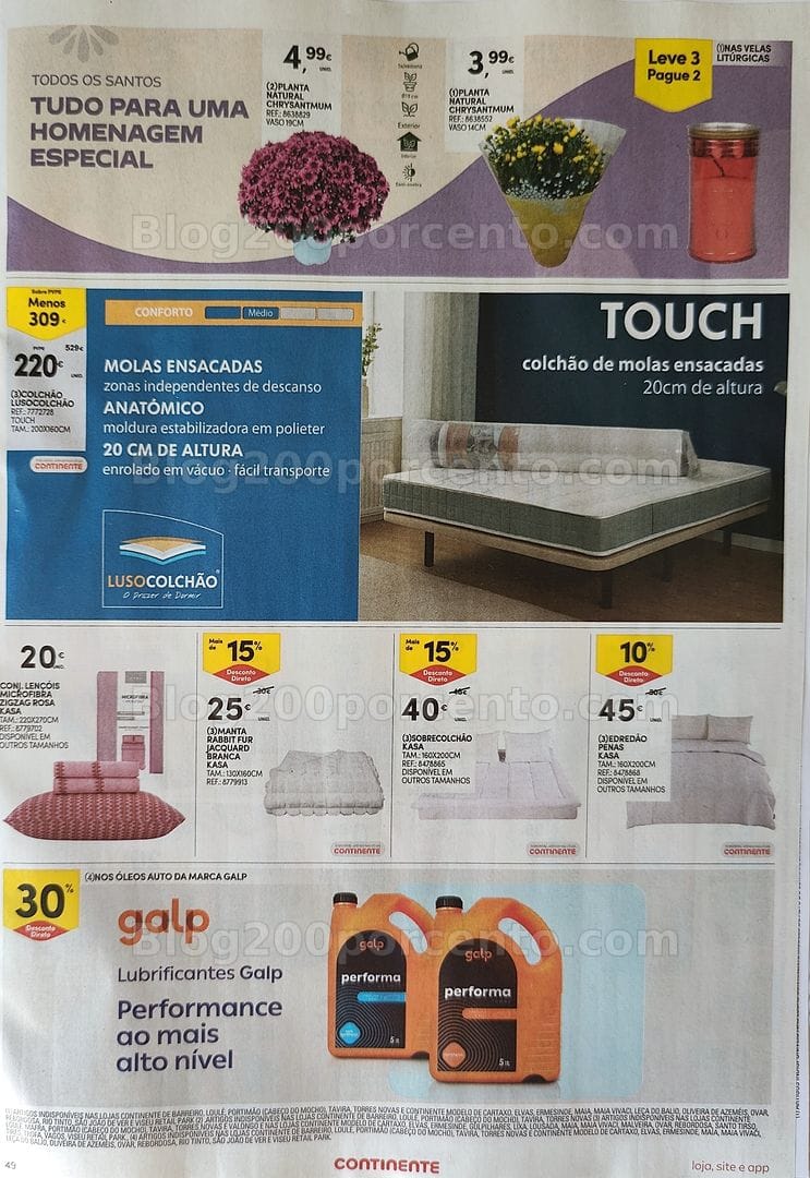 Antevisão Folheto CONTINENTE Promoções de 20 a 26 outubro