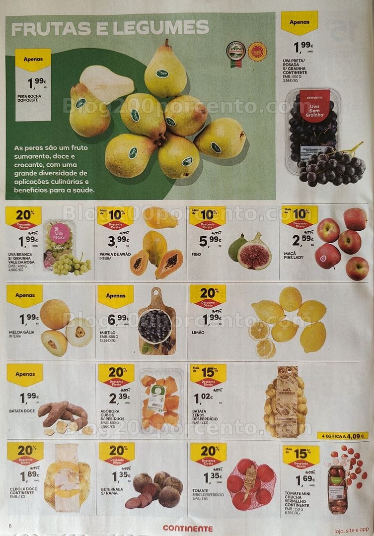 Antevisão Folheto CONTINENTE Promoções de 20 a 26 outubro