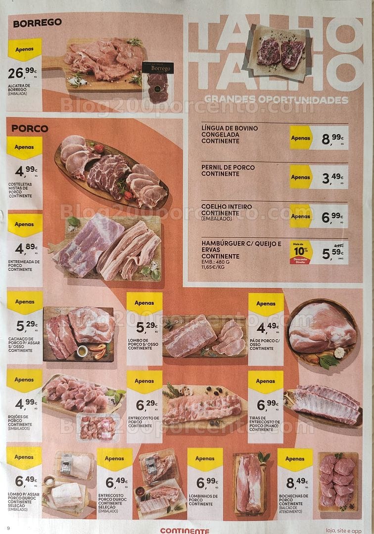 Antevisão Folheto CONTINENTE Promoções de 20 a 26 outubro