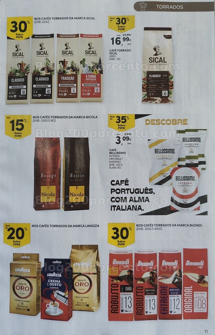 Antevisão Folheto CONTINENTE Especial Bebidas Quentes Promoções de 13 a 25 outubro