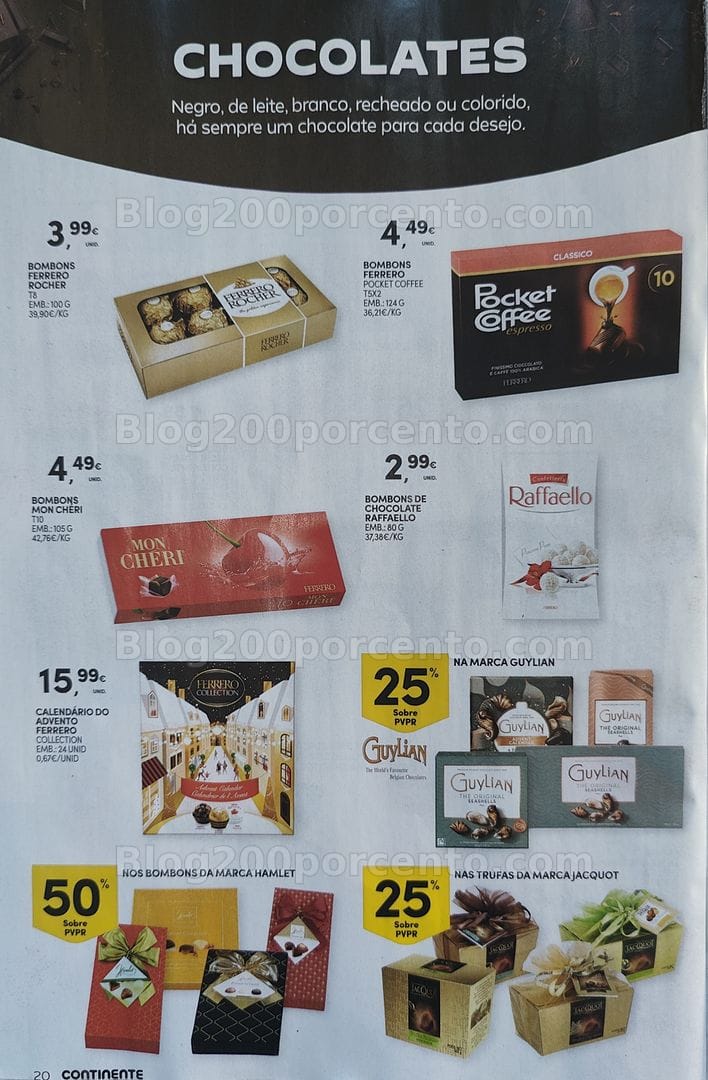 Antevisão Folheto CONTINENTE Especial Bebidas Quentes Promoções de 13 a 25 outubro