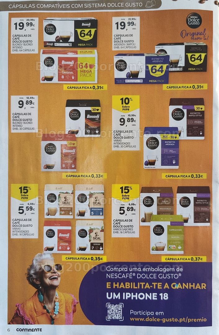 Antevisão Folheto CONTINENTE Especial Bebidas Quentes Promoções de 13 a 25 outubro